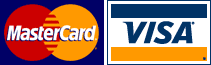 VISA and Mastercard Credit Card Logos